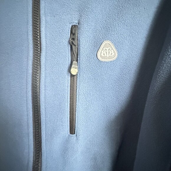 Brooks Brothers Pro Sport Jacket Mens Medium Blue Full Zip - Picture 4 of 11